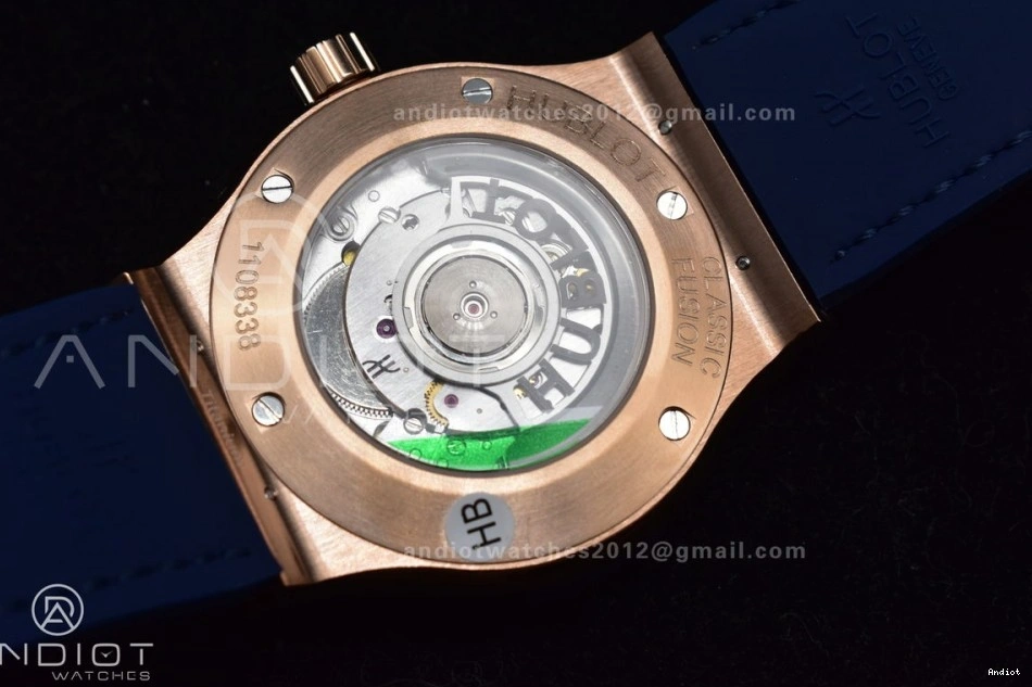 Strap SS Blue Gummy Dial on 1:1 45mm Bezel Classic Edition Diamond Best Fusion with A2892 HBF Blue 0328